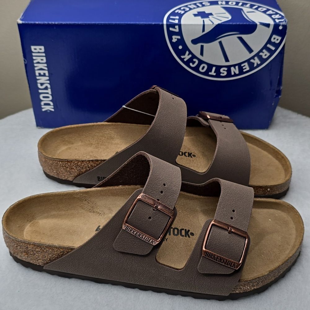 NIB Birkenstock Arizona BS Color: Mocca Sz W11 / M9 - Picture 3 of 9